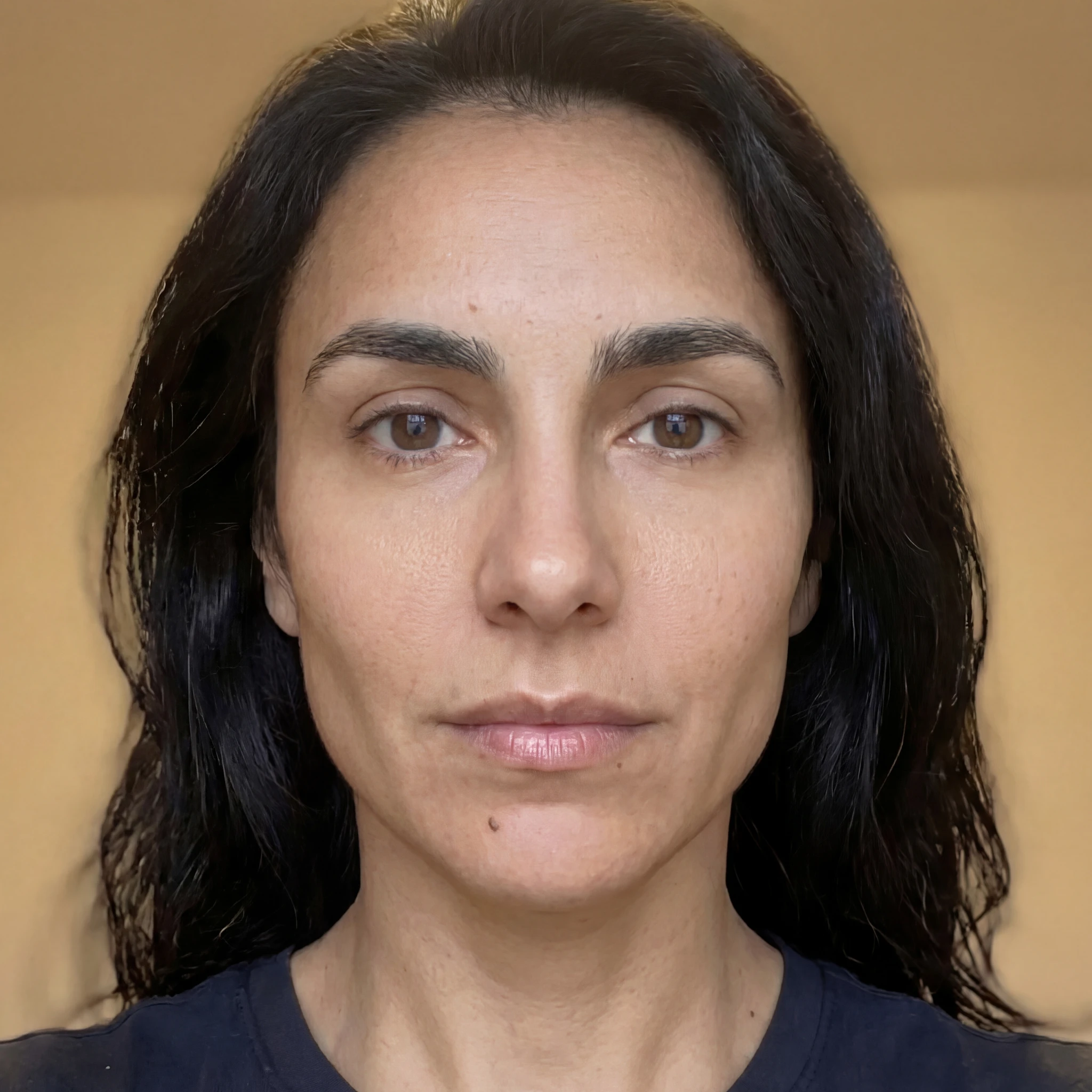 Before — original selfie